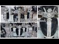 #DIYGlam Black Diamond Vase & #DollarTree #GlamDécor | 2021#DIYGlamDécor Ideas!