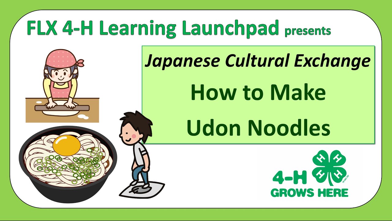 How to Make Udon Noodles!