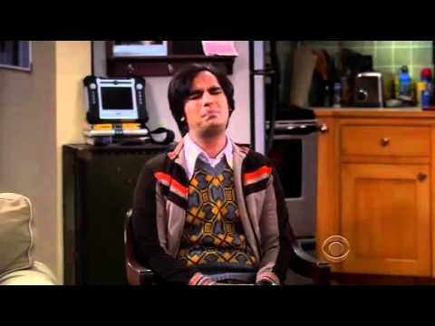 The Big Bang Theory - Raj doesn't want to go back to India - YouTube