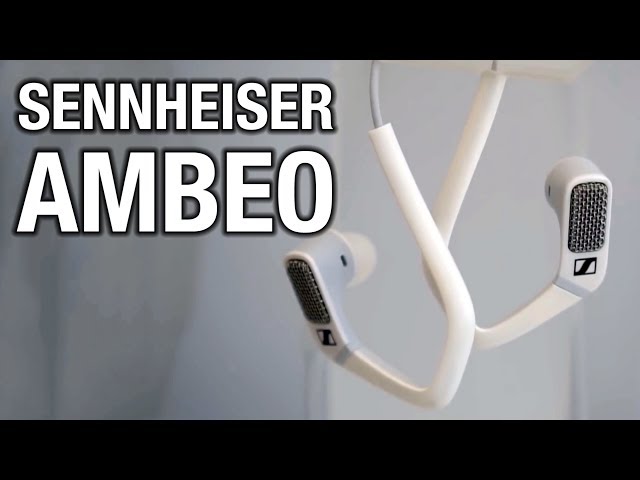 Sennheiser AMBEO smart headset: 3D Audio recording for everyone