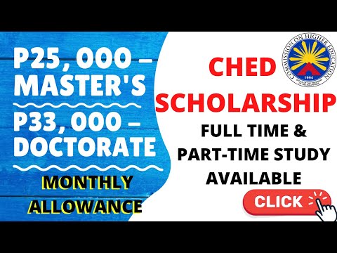 CHED SCHOLARSHIP MASTERS DOCTORATE
