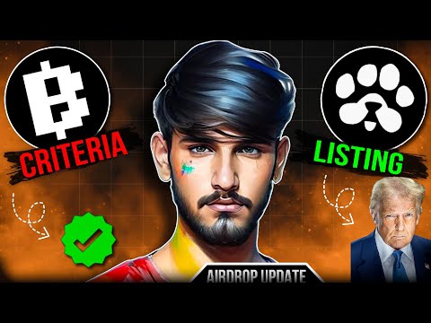 Blum Criteria Complete ✅| Paws airdrop Listing update 🔥| Blum Airdrop listing update