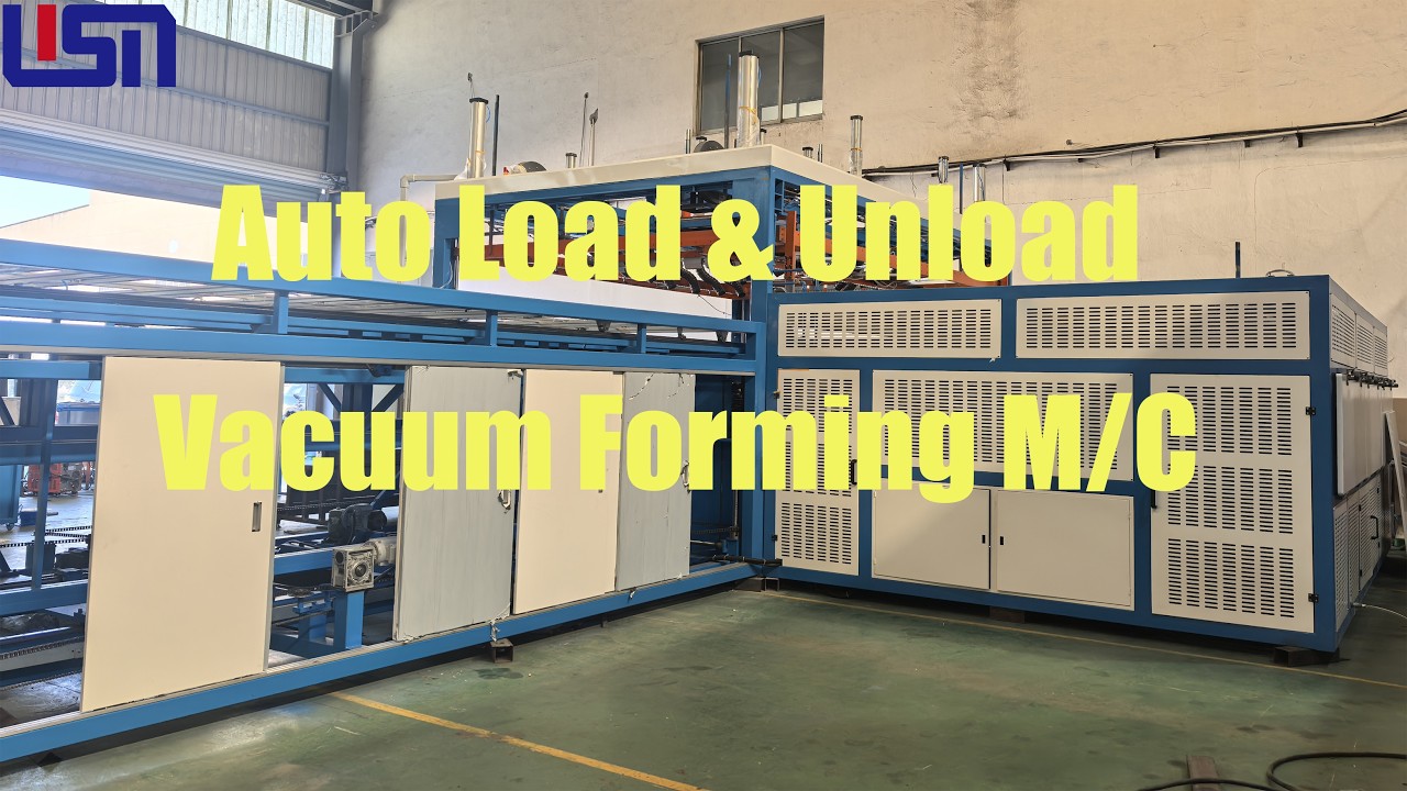 Super large Fully Automatic Thick Sheet Vacuum Forming Machine with ...