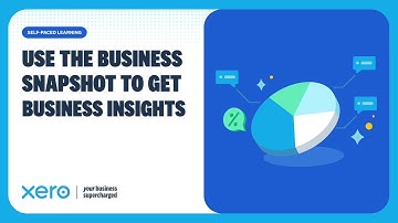 How to use the Xero business snapshot for financial analysis