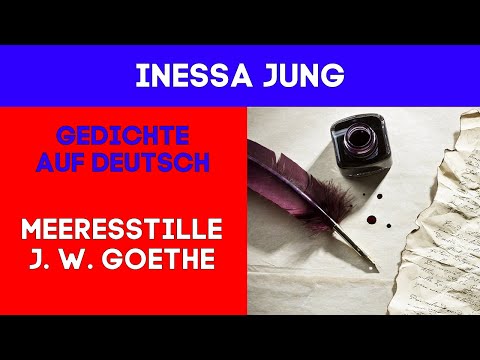 "Meeresstille" von Goethe