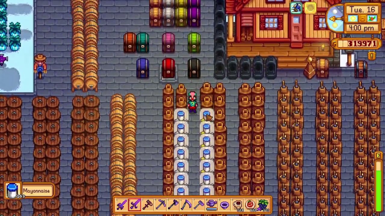 Ostrich Eggs in Mayonnaise Machines, what do you get from it ? - Stardew Valley 1.6