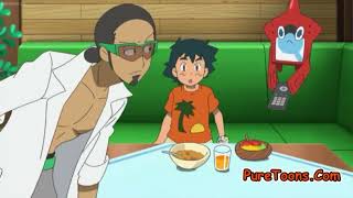 Entry of professor Brunett || pokemon sun and moon