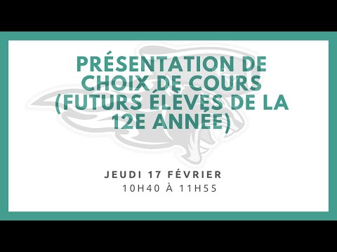 Vidéo: Quel cours de sciences les élèves de 12e année suivent-ils ?