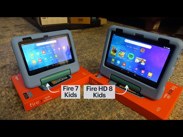Amazon Fire 7 Kids and Amazon Fire HD 8 Kids Tablets Review