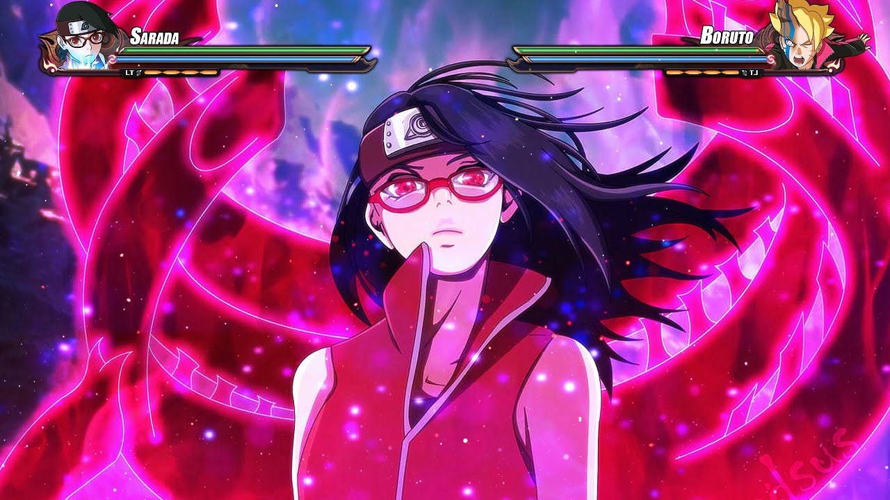 Sarada Mangekou Sharingan  Menma uzumaki, Sarada mangekyou sharingan,  Uchiha