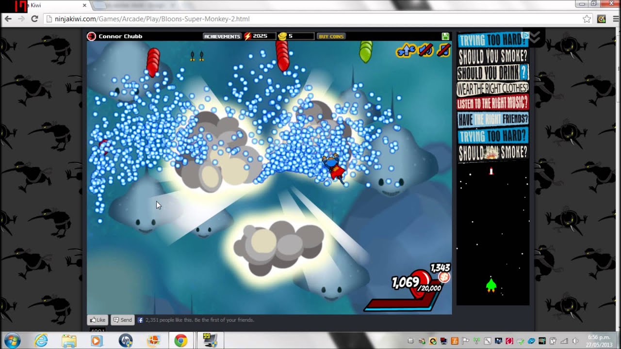 Bloons Super Monkey 2 All Epic Powers - YouTube
