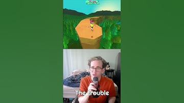 A controversial desion I made #gamedev #indiegame #ps1 #psx #n64 #3dplatformer #platformer #gaming