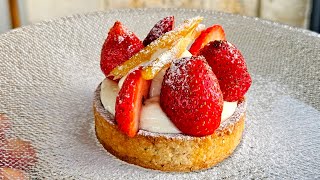 פאי תותים צרפתי אמיתי Tartes aux fraises