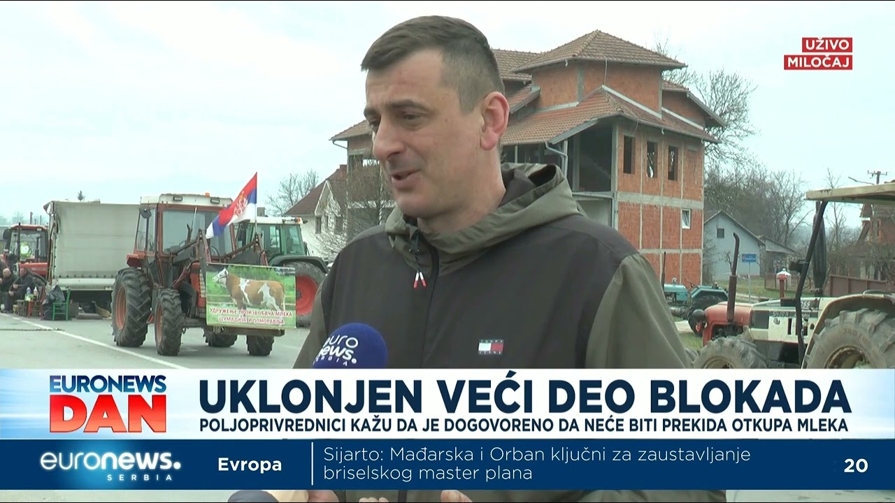 Euronews TV - Nastavljen dijalog - sve izvesniji izlazak iz krize sa mlekom