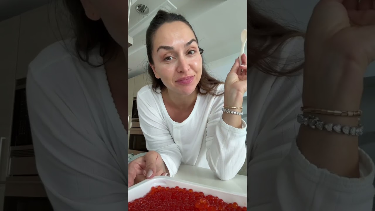 This is what 2 lbs of salmon roe looks like 