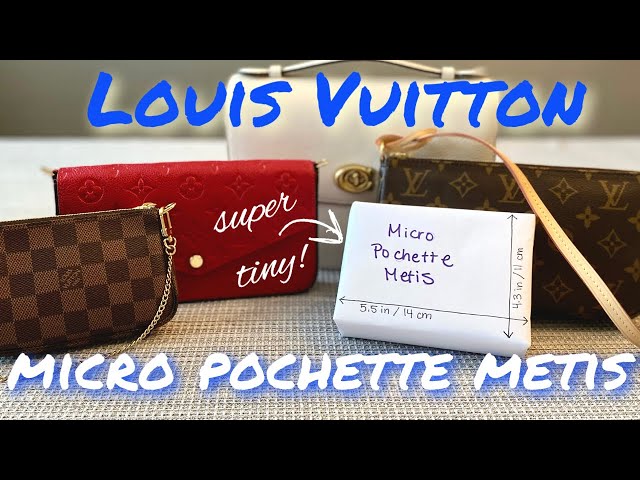 What's in my Louis Vuitton micro Métis 