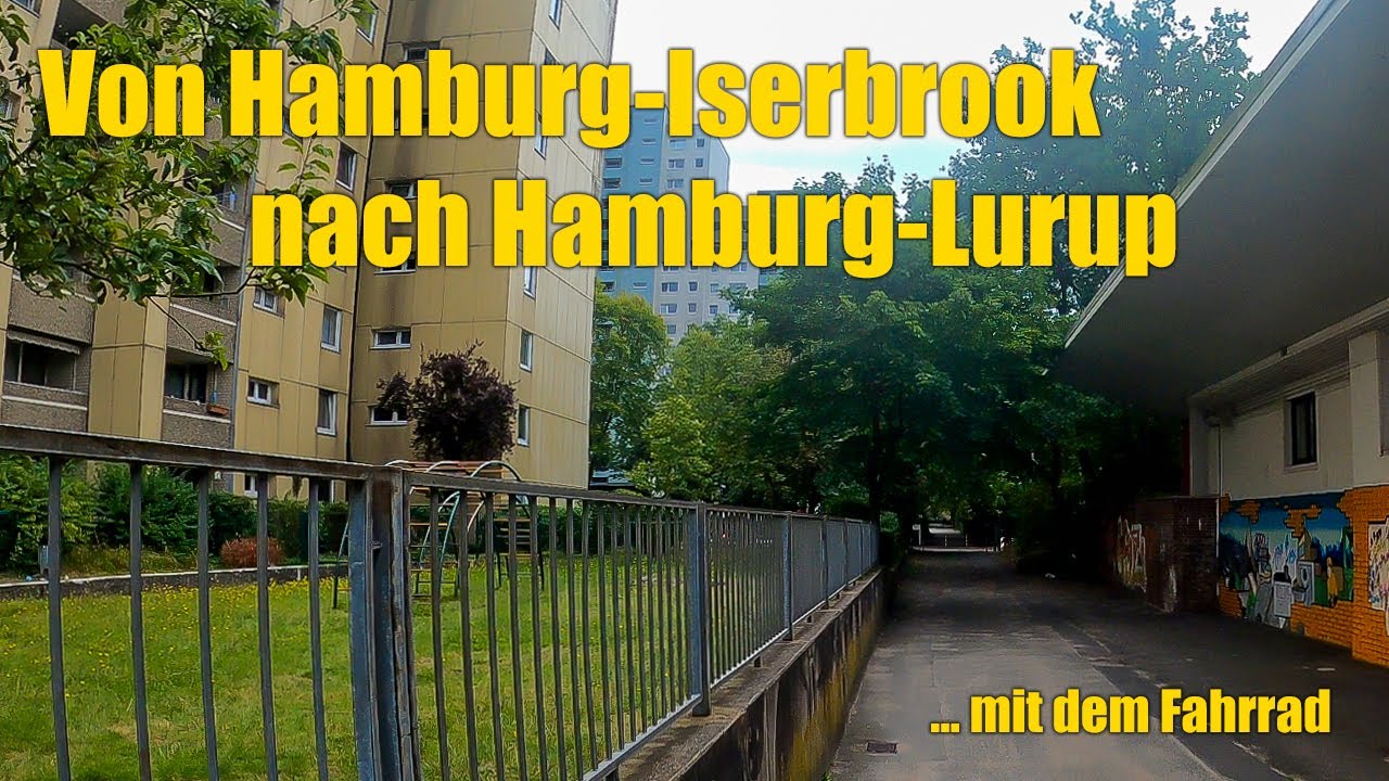 Von Hamburg-Iserbrook nach Hamburg-Lurup mit dem Fahrrad