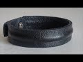 Браслет из натуральной кожи своими руками.Making a Leather bracelet