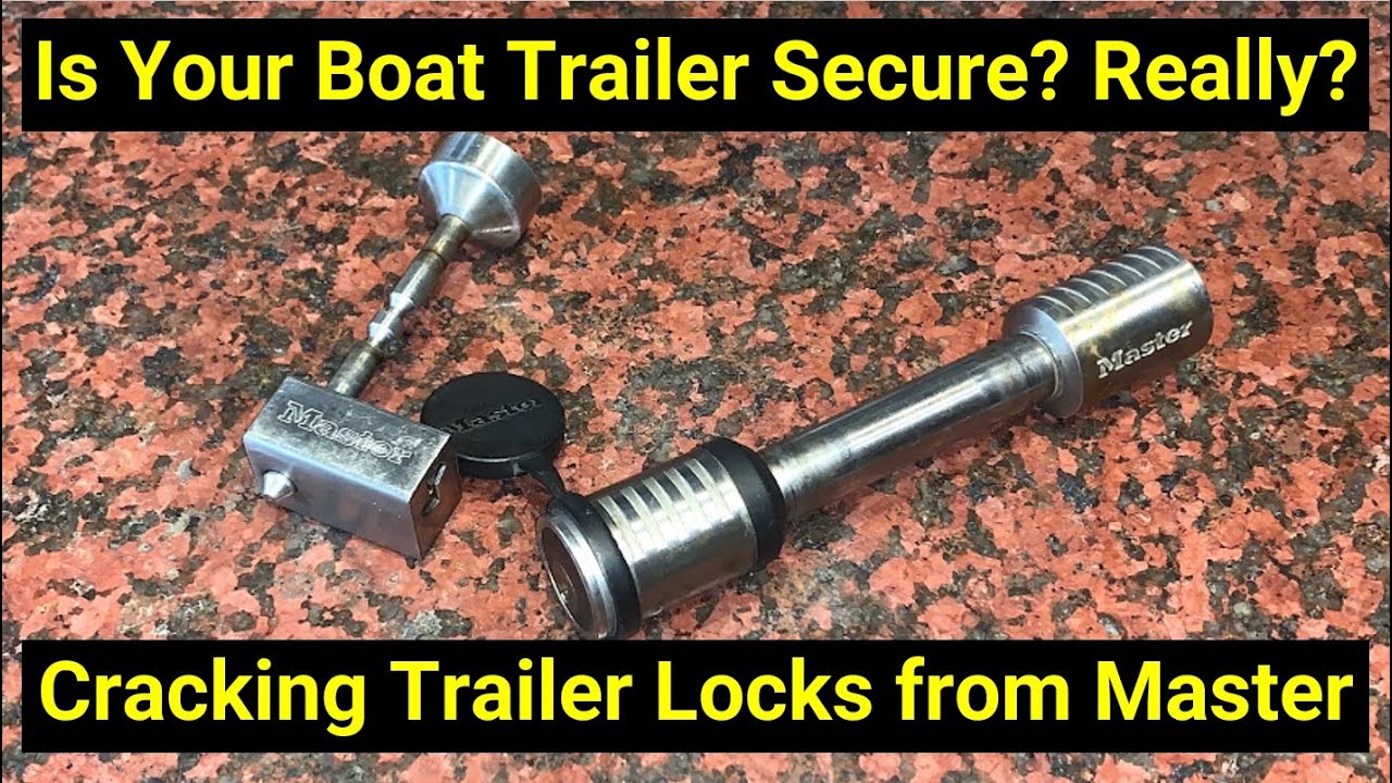🔒Lock Picking Is Your Boat or RV Trailer Secure? Single Pin Picking