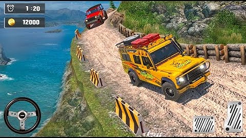 Offroad Jeep Driving & Parking- Android Gameplay Walkthrough