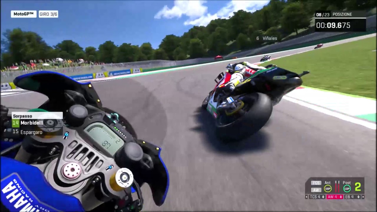 MotoGp19 Mugello Gara Guida on board 20191202 - YouTube