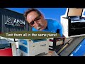 Best co2 laser test them in one place  aeon omtech thunder boss