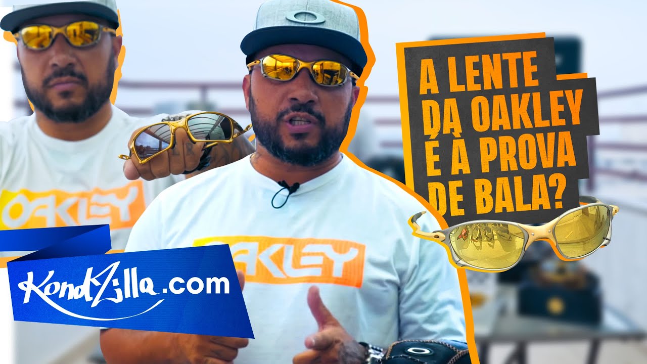 Óculos Oakley 24K - Mitos e Verdades com Rogerinho Original