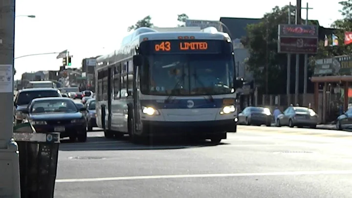 MTA NYCT 2011 New Flyer Industries XD40 "Xcelsior" Low Floor #4822 on the Q43 Limited