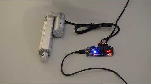 Using a Smartphone Bluetooth Relay Kit to Control a Linear Actuator