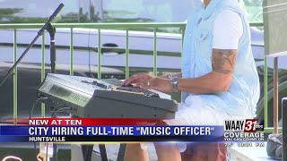 City Hiring Full-Time "Music Officer"