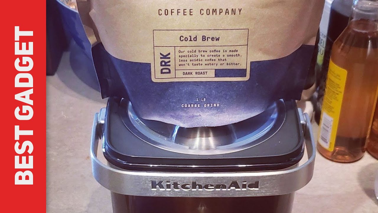 Today's everyday useful gadget is the KitchenAid Cold Brew Maker. As a