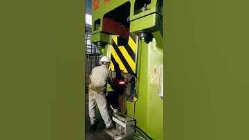 C92K series hydraulic die forging CNC hammer workshop forging#forging #hydraulichammer