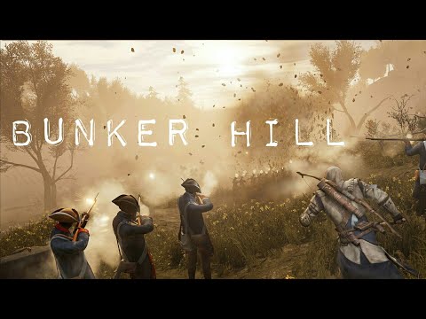 Assassins Creed 3 Remastered: FULL Battle of Bunker Hill & Pitcairn Assassination