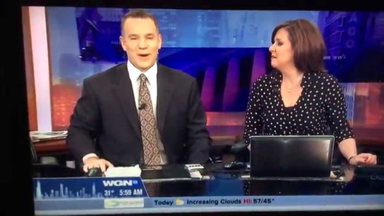 WGN Morning News Awkward Moment - YouTube