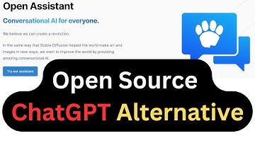 Open Assistant 😱 | Open Source ChatGPT  Alternative | 2023