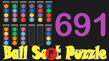Ball Sort Puzzle Level 691