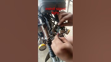 install signal light