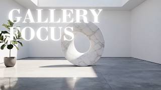 Minimalist Gallery Calm | Deep Focus Ambience 8K screenshot 4