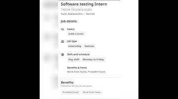 Software Testing Intern#fresher #experienced#wfh #getemployed #youtubeshorts #softwaretestingjobs