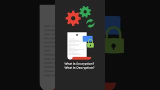 What Is Encryption? What Is Decryption? | Visual Short #encryption #decryption