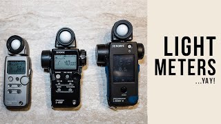 Light Meters YAY! - Sekonic L-358, Sekonic L-558, Sekonic L-858