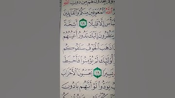 ما معنى "سلقوكم"#سورة #الأحزاب