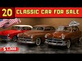 I Bought 20 CHEAP Classic Cars and Found This