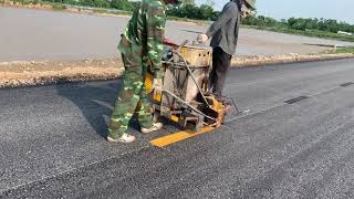 road marking paint construction