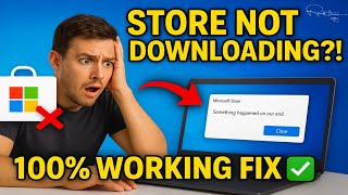 Microsoft Store Not Downloading Apps in Windows 10? (100% Working Fix )