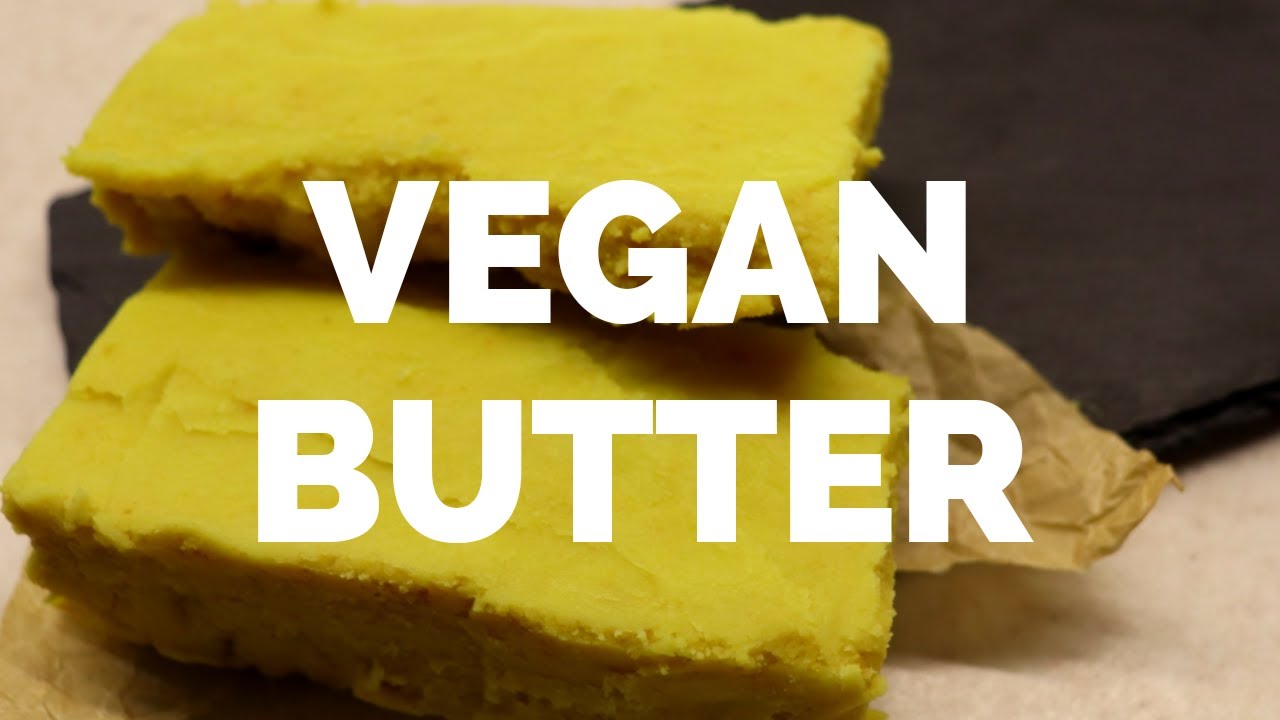 VEGAN BUTTER Homemade & Easy recipe YouTube