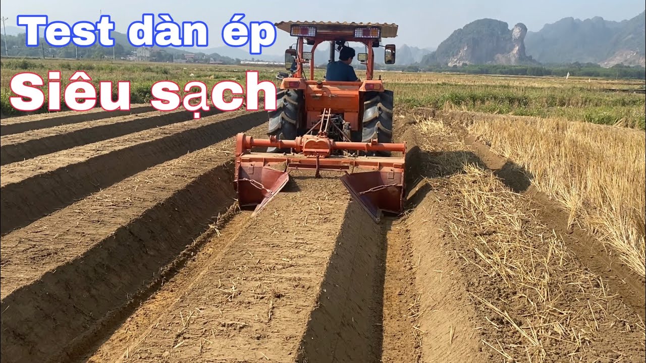 Test dàn ép 1m83 siêu sạch cực đẹp 