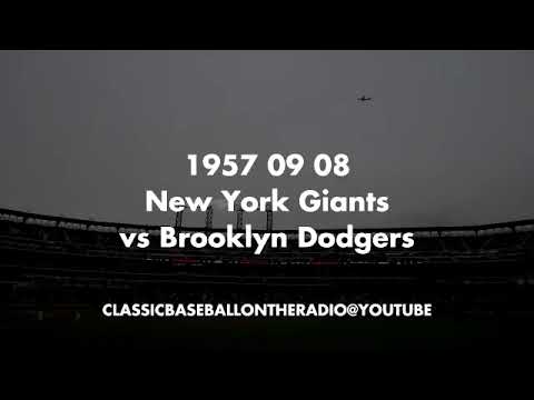 September 8, 1957: The Last Game: Brooklyn Dodgers versus New York Giants –  Society for American Baseball Research