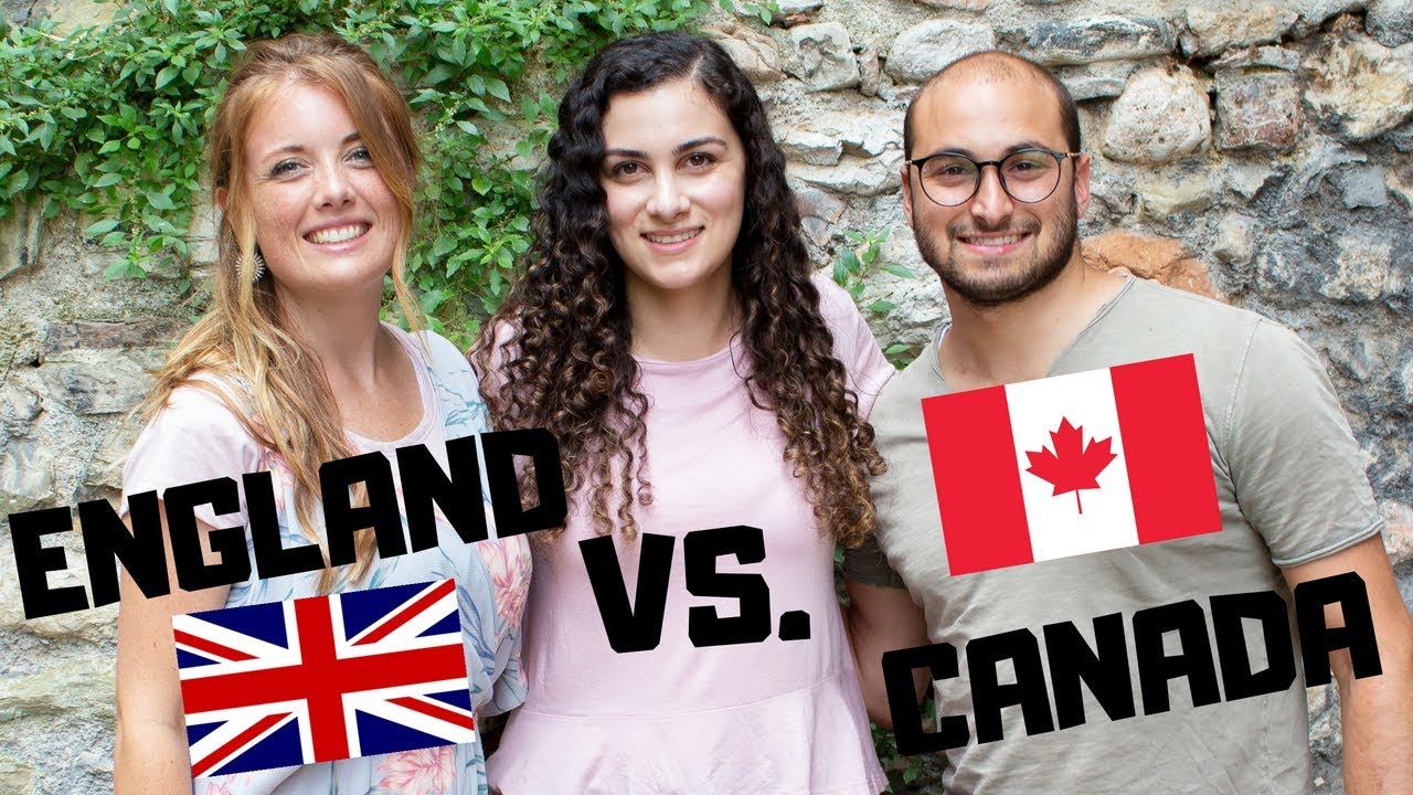 CANADA VS. ENGLAND Accent Challenge ft. Itallish YouTube