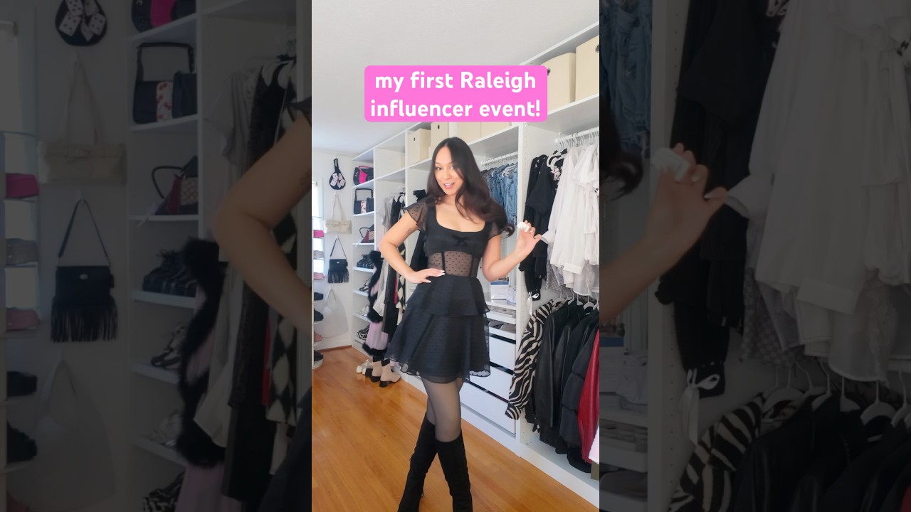 Get Ready With Me I Got Invited To My First Raleigh Influencer Event Need Help Making Friends